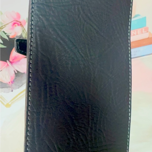 Celine shoulder Leather bag with gold-tone hardware and front buckle pocket - Picture 14 of 14